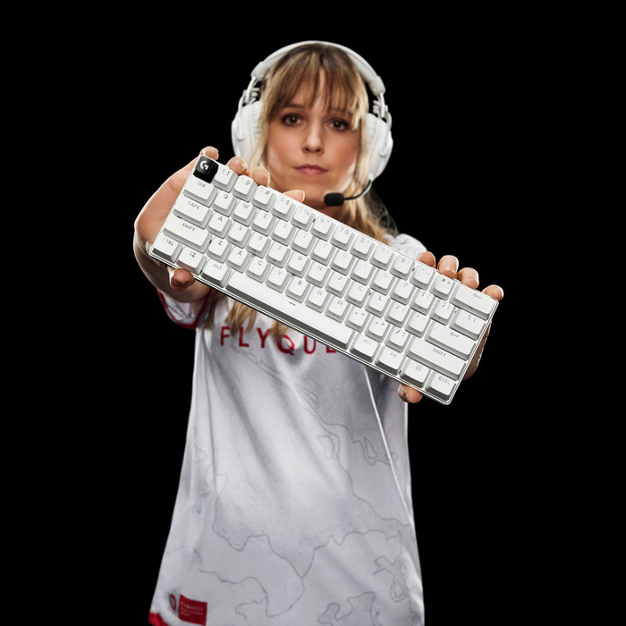 Logitech G PRO X 60 Mechanical Gaming Keyboard White AZERTY visual supplier