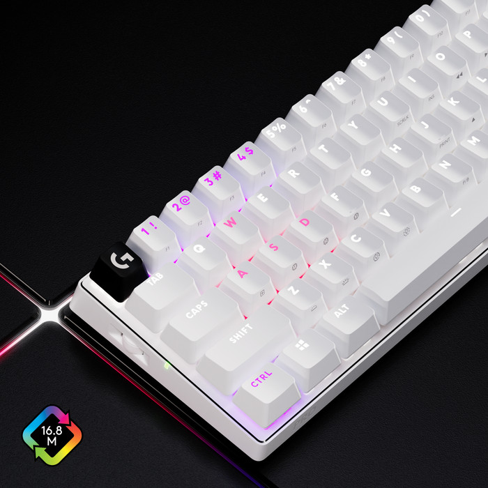Logitech G PRO X 60 Mechanical Gaming Keyboard White AZERTY visual supplier