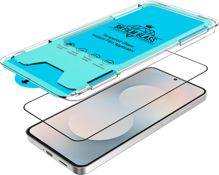 Just In Case Tempered Glass Samsung Galaxy S25 FE Screenprotector detail