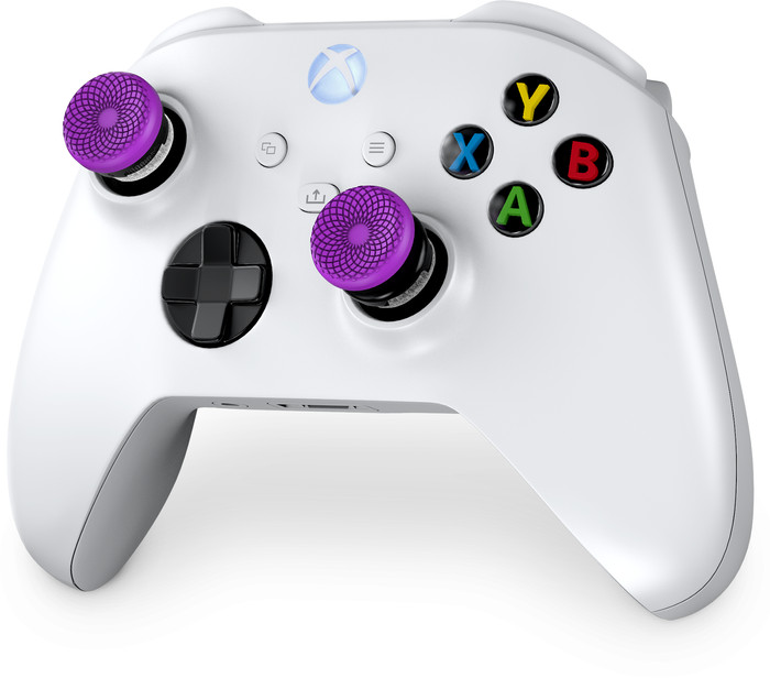 KontrolFreek Frenzy AimBoost Thumb Sticks + Precision Rings Purple/Black Xbox detail