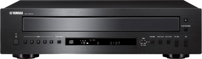 Yamaha CD-C603 Black Main Image