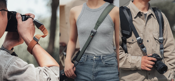 PGYTECH Shoulder Strap Black product in use