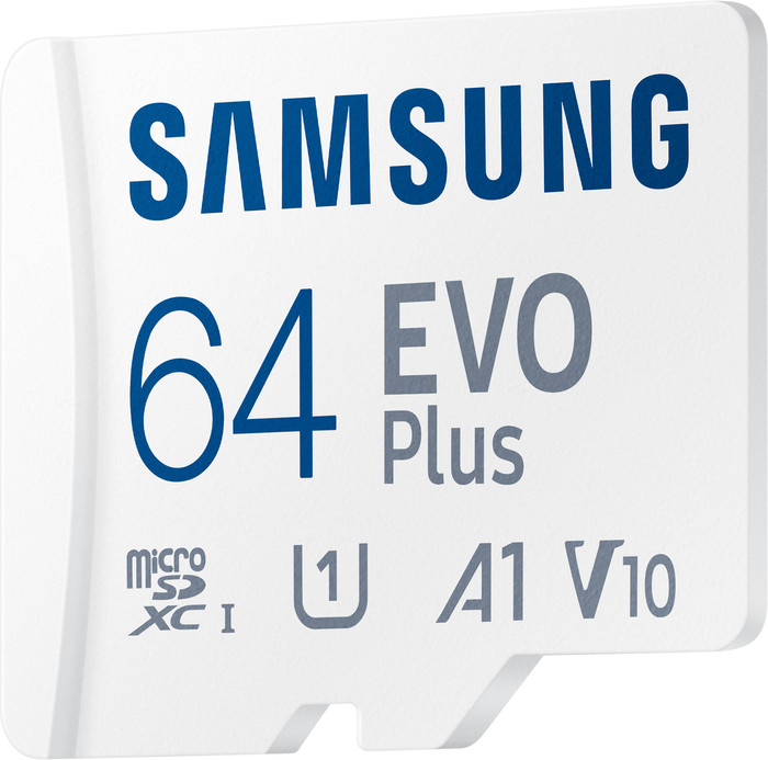 Samsung MicroSDXC EVO Plus (2024) 64GB rechterkant