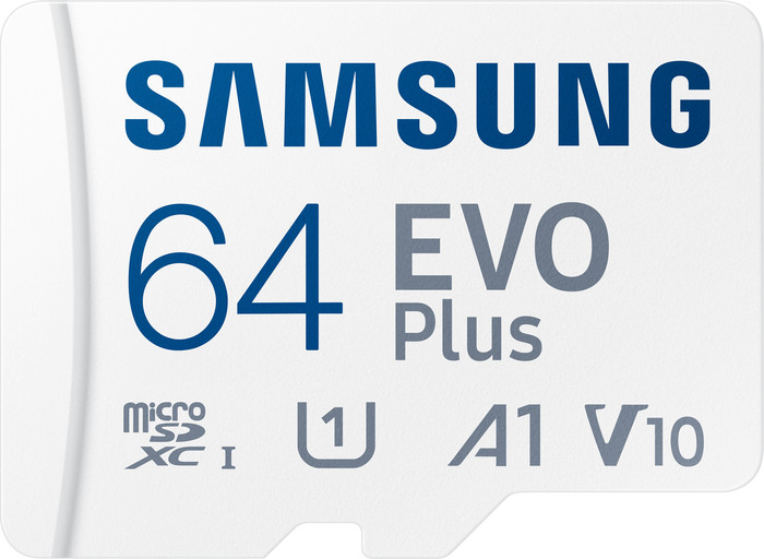 Samsung MicroSDXC EVO Plus (2024) 64GB voorkant