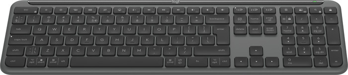 Logitech Signature Slim K950 Wireless Keyboard AZERTY Black front