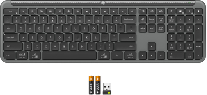 Logitech Signature Slim K950 Draadloos Toetsenbord Qwerty Zwart accessoire