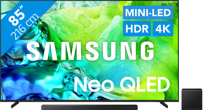 Samsung Neo QLED 85" QN80H (2026) + Samsung HW-QS700F (2025) Main Image