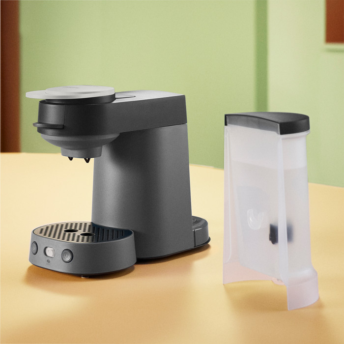 Philips koffiepadmachine Senseo Vibe CSA225/65 Zwart product in gebruik