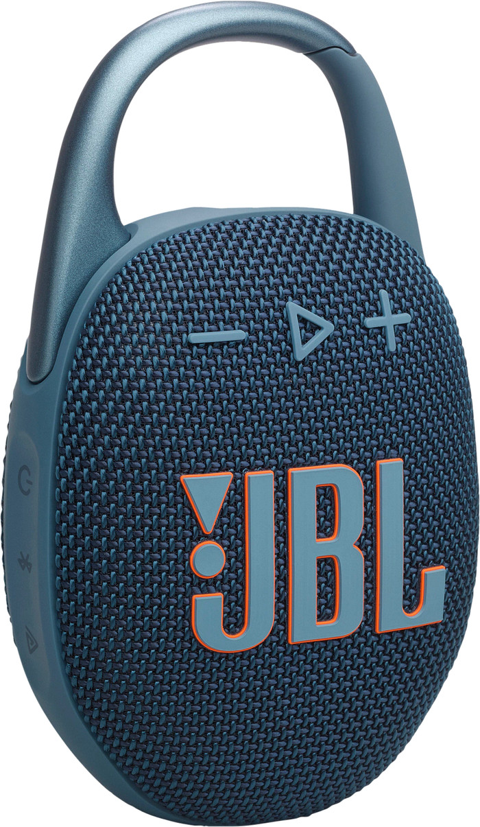 JBL Clip 5 Blue 2-pack left side