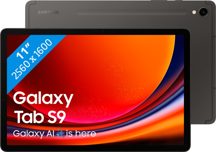 Samsung Galaxy Tab S9 11 inch 128 GB Wifi Zwart Main Image