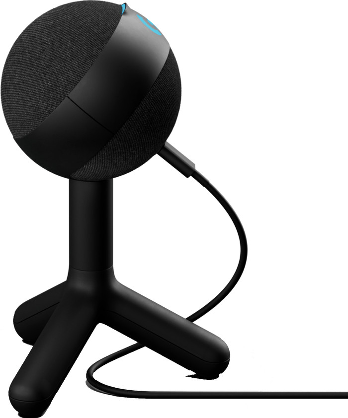 Logitech G Yeti Orb Condenser RGB Microfoon Zwart linkerkant