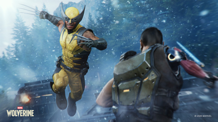 PlayStation 5 Slim Digital Edition + Wolverine Battle Yellow Limited Edition product in gebruik