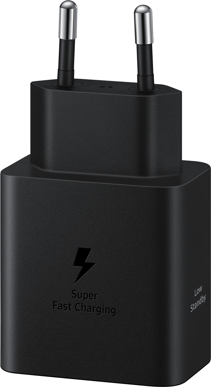 Samsung 45W GaN Usb C Oplader Zwart voorkant
