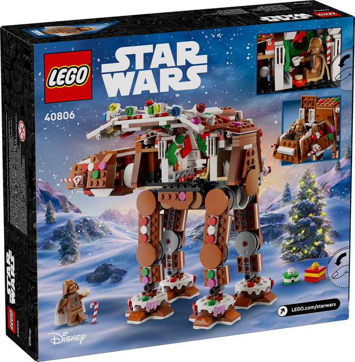 LEGO Star Wars Peperkoek AT-AT Walker 40806 verpakking