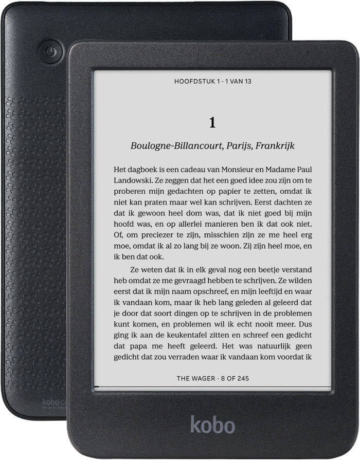 Kobo Clara BW Noir Main Image