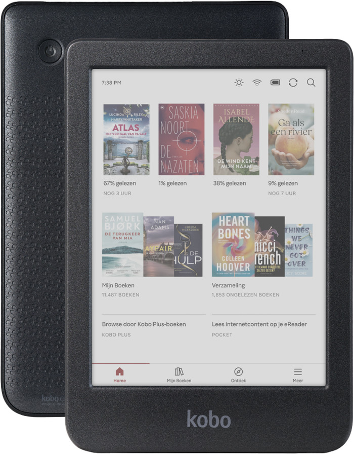 Kobo Clara Colour Zwart Main Image