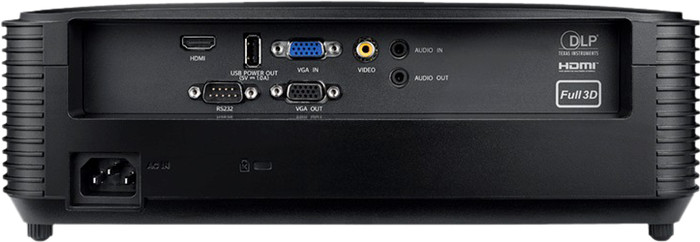 Optoma H190X achterkant