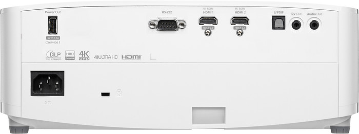 Optoma UHD35STX back