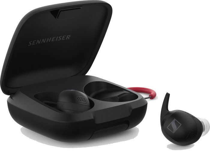 Sennheiser Momentum Sport Zwart detail