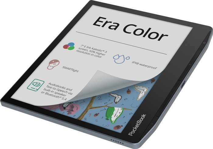 PocketBook Era Color + PocketBook Cover Flip Era Color Zwart voorkant