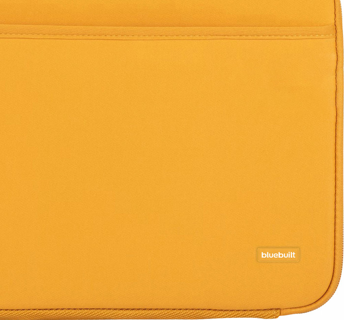 BlueBuilt Housse pour Ordinateurs Portables Largeur 36 cm 15-16 Pouces S Jaune détail