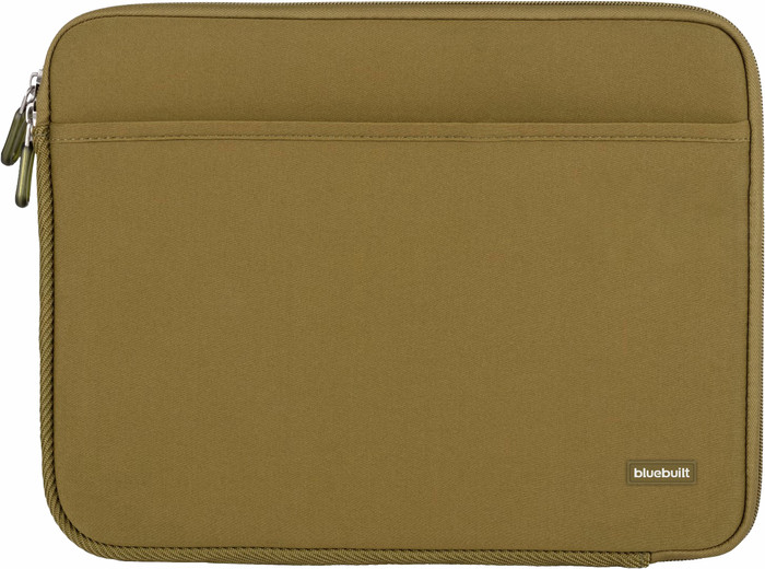 BlueBuilt Housse pour Ordinateurs Portables Largeur 33 cm 14 Pouces M Vert avant
