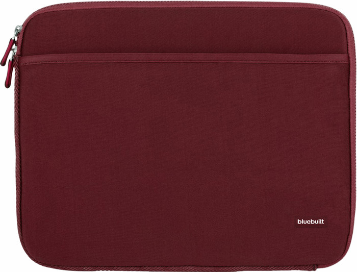 BlueBuilt Laptop Sleeve Width 33cm 14 inches S Red front
