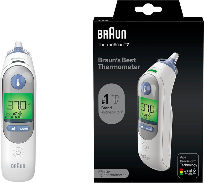 Braun ThermoScan 7 IRT6520WE verpakking
