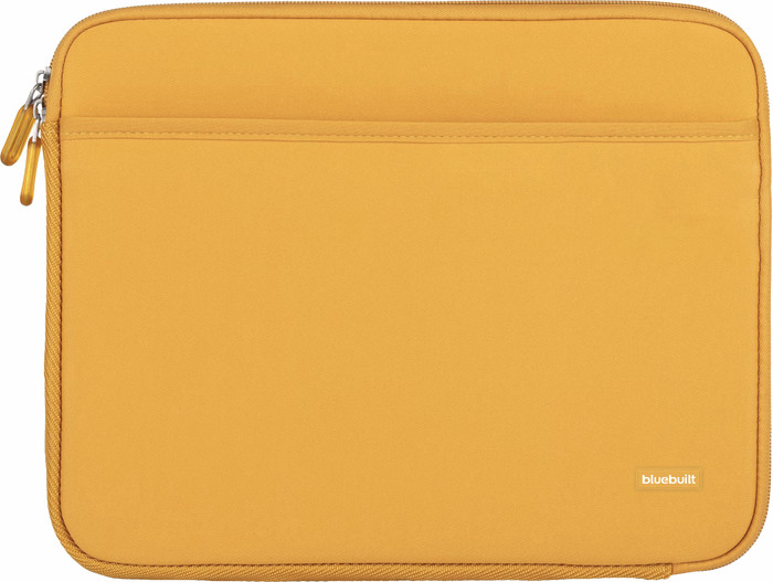 BlueBuilt Housse pour Ordinateurs Portables Largeur 37 cm 15-16 Pouces M Jaune avant