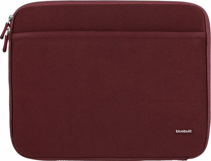BlueBuilt Laptophoes breedte 37 cm 15-16 inch S Rood voorkant