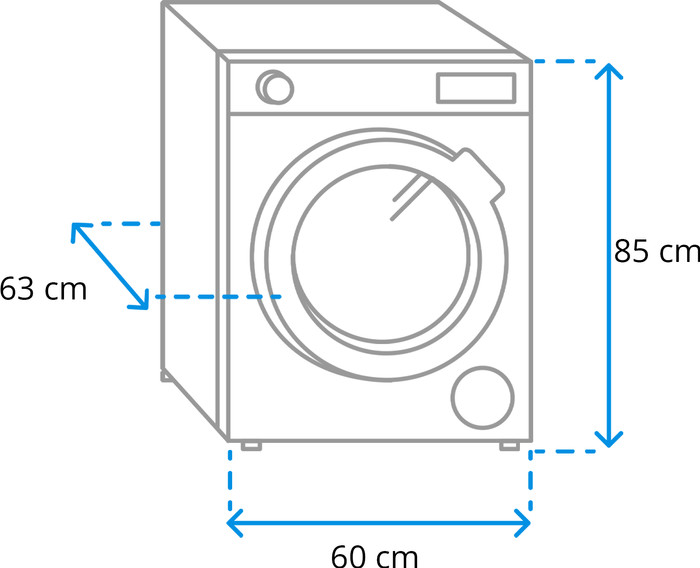 Samsung WW90DB8U95GBU3 Bespoke QuickDrive visual Coolblue 1