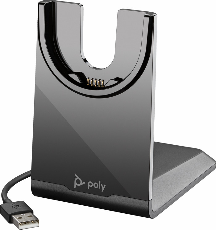 Poly Voyager Focus 2 UC Office Headset + Charging Dock accessory