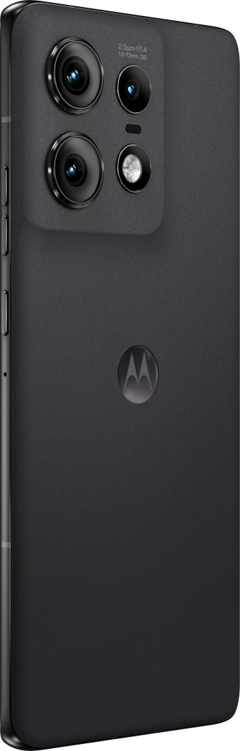 Motorola Edge 50 Pro 512GB Zwart 5G + Just in Case Tempered Glass Screenprotector achterkant