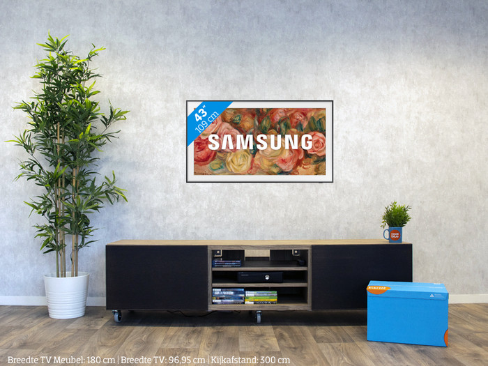 Samsung The Frame 43LS03D (2024) + Samsung HW-S701D Wit visual Coolblue 1