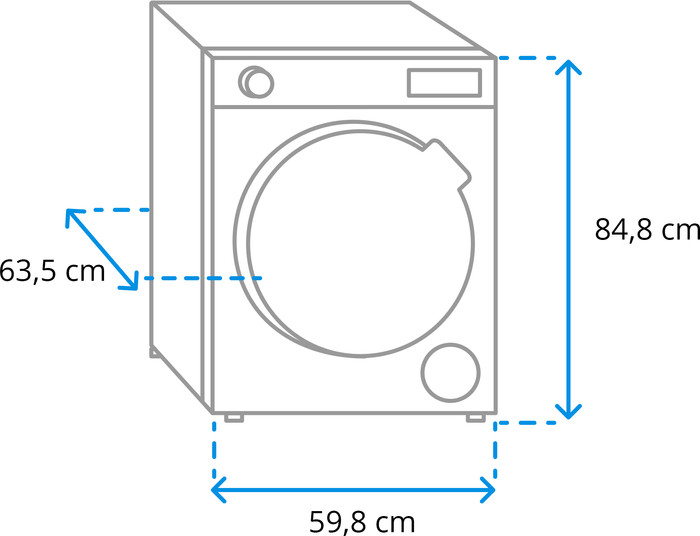 Siemens WN54G2A0EU - 10.5/6 kg visual Coolblue 1