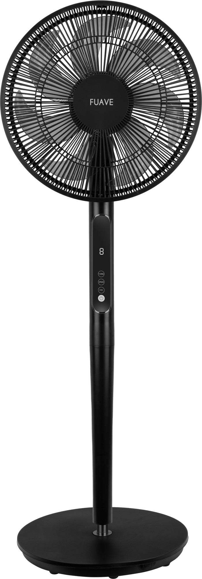 Fuave Quiet Air SF120DCPB Black front