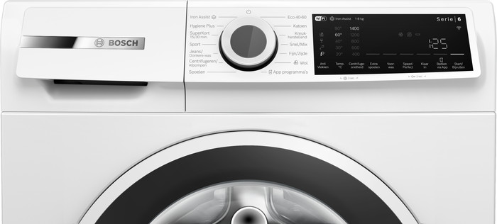 Bosch WGJ23400NL Iron Assist detail