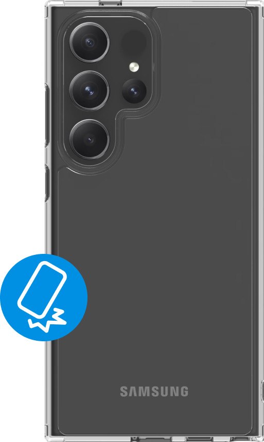 BlueBuilt Protective Back Cover Samsung Galaxy S24 Ultra Transparant Main Image