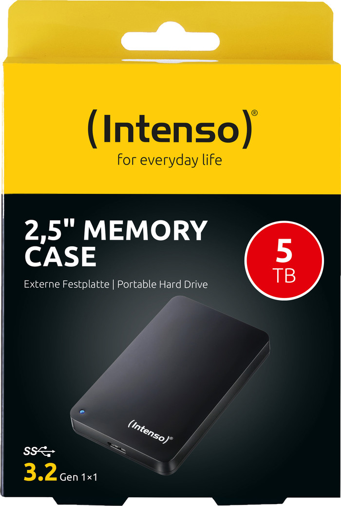 Intenso Memory Case 5TB verpakking