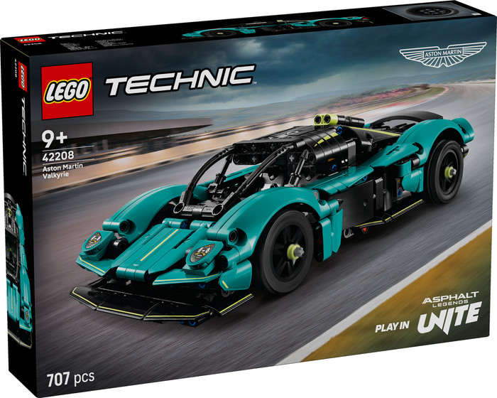 LEGO Technic Aston Martin Valkyrie 42208 packaging