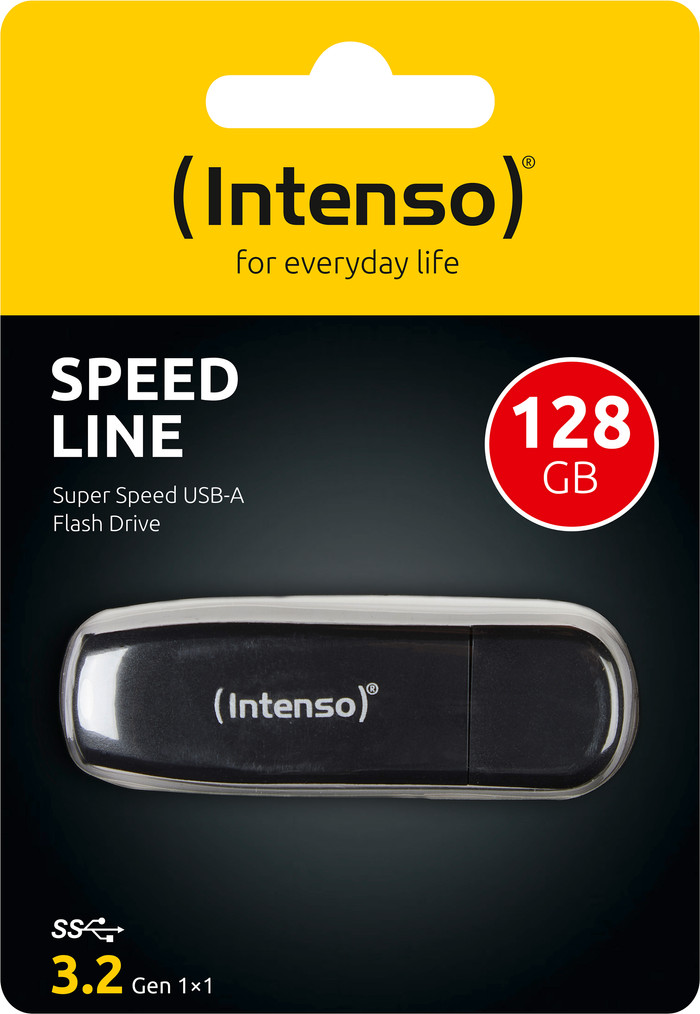Intenso Speed Line USB 3.2 128GB packaging