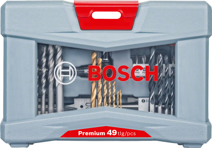 Bosch Premium X-Line 49-delige Boor- en Schroefbitset verpakking