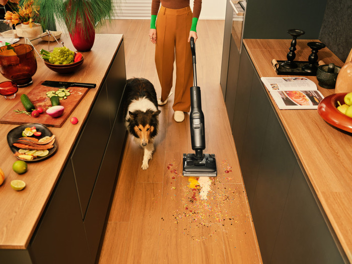 Roborock F25 ACE Combo product in gebruik