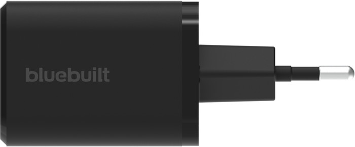 BlueBuilt Power Delivery Charger with USB-C Port 65W Black right side
