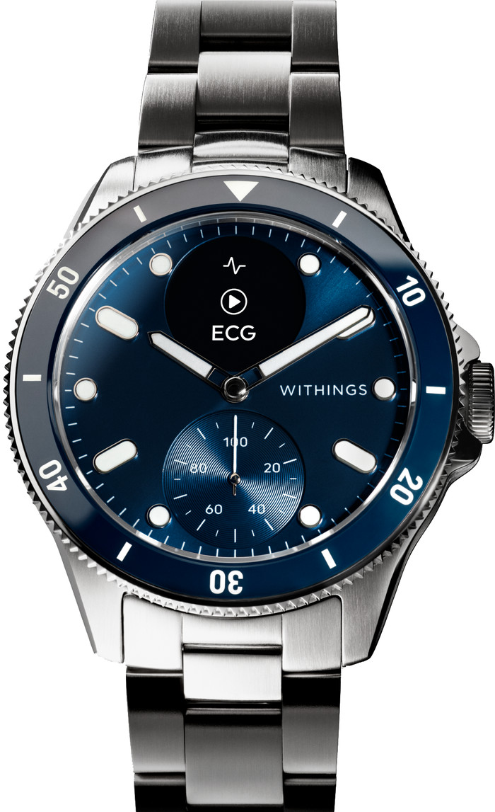 Withings ScanWatch Nova Blue front