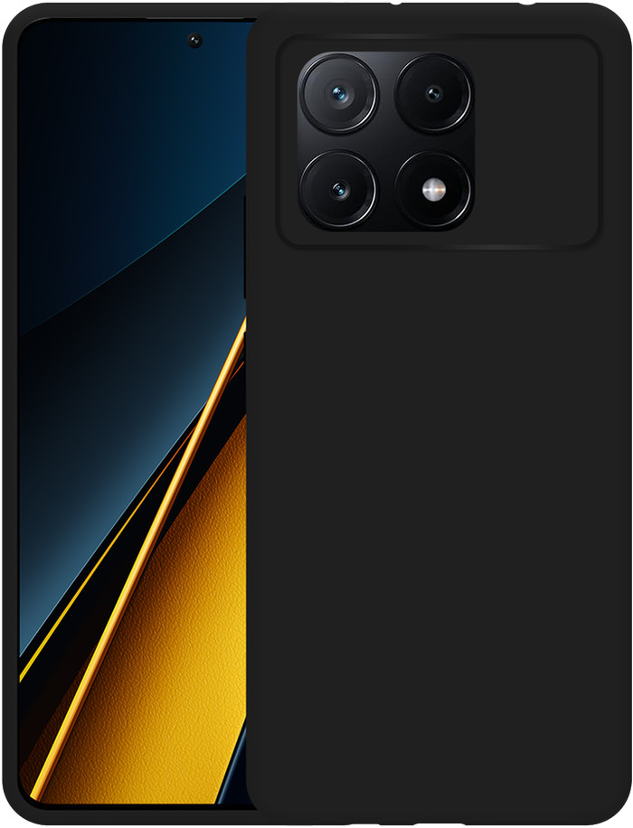 Just in Case Soft Design Xiaomi Poco X6 Pro Back Cover Black combined product