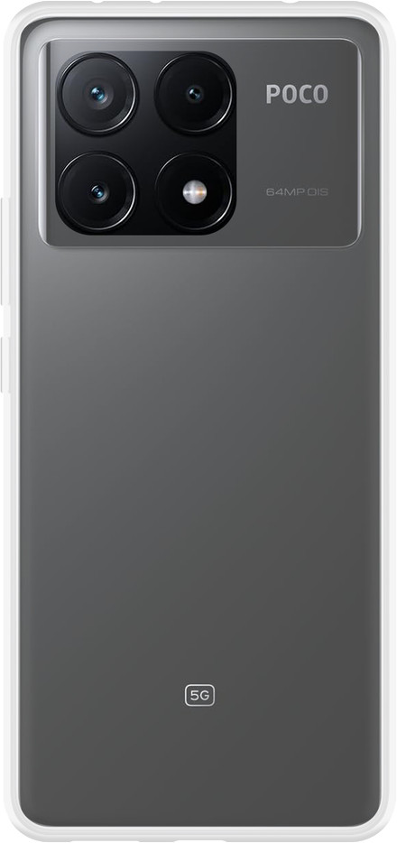 Just in Case Soft Design Xiaomi Poco X6 Pro Back Cover Transparent Main Image