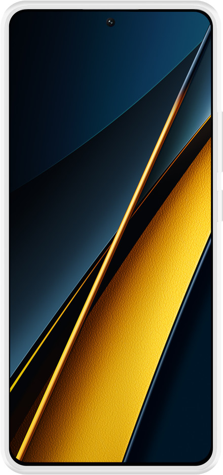 Just in Case Soft Design Xiaomi Poco X6 Pro Back Cover Transparent avant