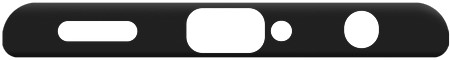 Just in Case Soft Design Nokia G42 Back Cover Black bottom