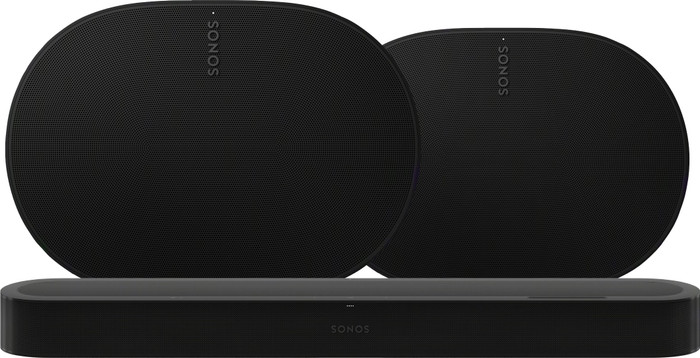 Sonos Beam Ultra Zwart + 2x Sonos Era 300 Zwart Main Image